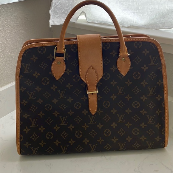 💯 Authentic Louis-Vuitton-Rivoli-Business-bag tote bag - Picture 1 of 17
